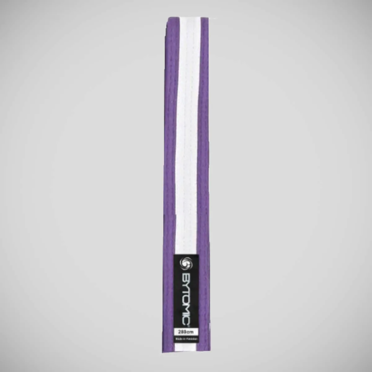 Bytomic Martial Arts Belt Purple/White Stripe